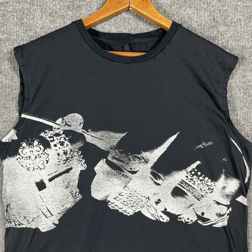 Karl Lagerfeld T Shirt Mens Size Small Black Graphic Sleeveless Tee - Picture 3 of 14