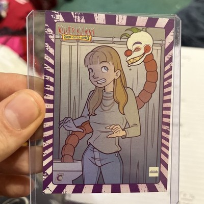 2 Killer Klowns from Outer Space CardSmiths Trading Cards 1 Holo, 1 Cartoon Base