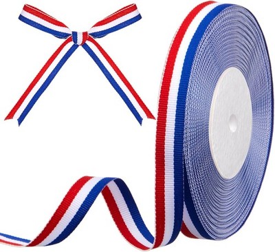Nationalband 15 mm x 30 Yards Frankreich Band Geschenkband Schleifenband