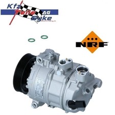 NRF KOMPPRESSOR KLIMAANLAGE KLIMAKOMPRESSOR + DICHTRINGEN FÜR SEAT / SKODA / VW