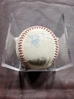 Andruw Jones Signed 2009 Inaugural Season Game Caught Rawlings OMLB Baseball