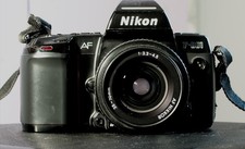 Nikon F801 35mm SLR Film Camera Body With 35mm - 70mm Lens