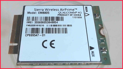 WWAN WiFi Karte Board Modul Platine  EM8805 4G Fujitsu Lifebook E554