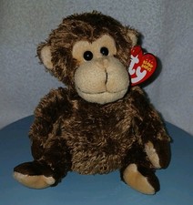 Ty Beanie Babies Vines The Monkey Plush Small Eyes New
