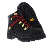 Timberland Ltd Heritage 6 Inch Boot Womens Shoes Size 8.5, Color: Black Nubuck
