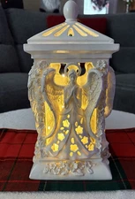 Four Sided Illuminated Angel Lantern by Home Reflections