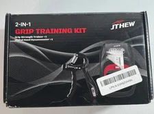 JTHEW Grip Strength Tester Trainer - Electronic Hand Dynamometer of 400lbs/18