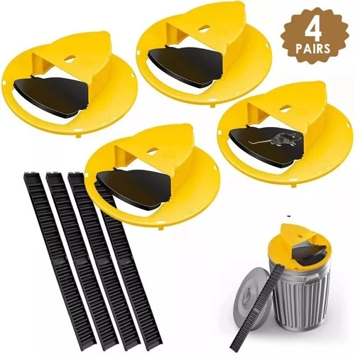 4-PACK Bucket Lid Mouse Rat Trap Bucket Mousetrap Catcher US FAST SHIPPING - product listing photo