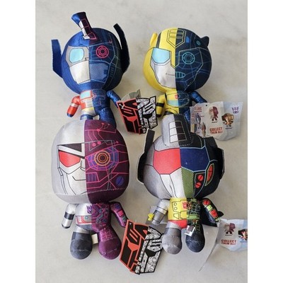 ゆ*う様 トランスフォーマー more than meets the eye 4 Transformers More Than Meets The Eye Plush Set Of 4 Metallic
