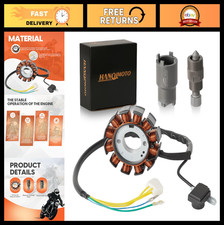 12 Pole 5 Wire DC Magnetic Stator Coil Kit for GY6 50cc 125cc 150cc Engines