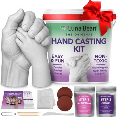 Original Hand Casting Mold Kit Couples Anniversary Engagement