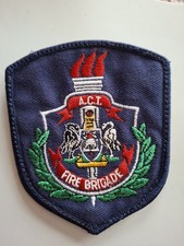 Feuerwehr Ärmelabzeichen ACT FIRE BRIGADE Australien