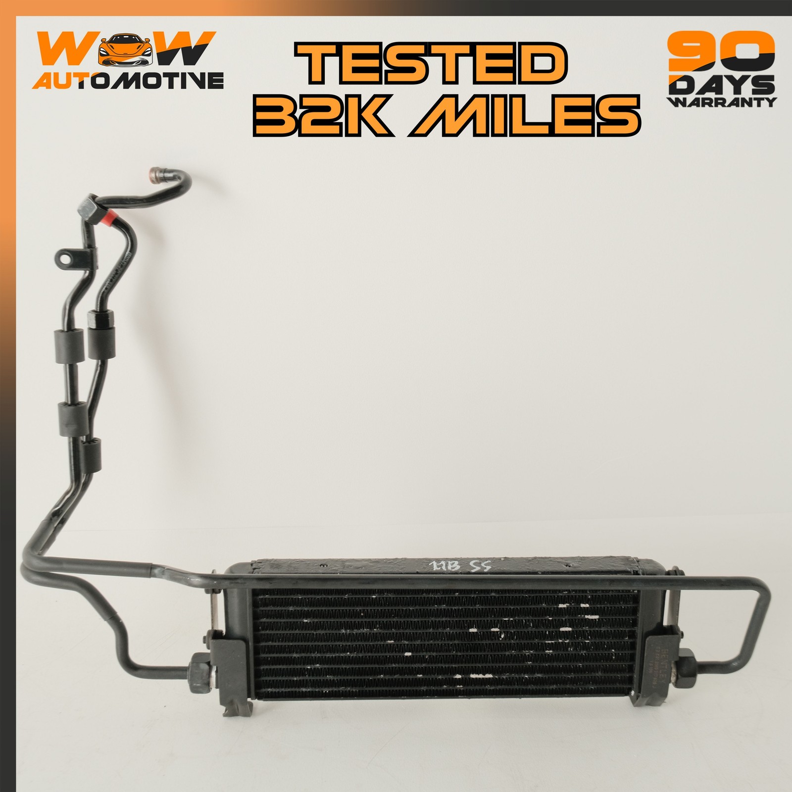 04-13 BENTLEY CONTINENTAL SUPERSPORTS TRANSMISSION OIL COOLER RADIATOR LINE OEM