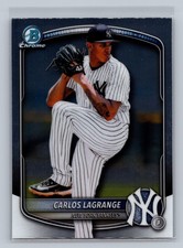 2025 Bowman Draft #BDC-132 Carlos Lagrange Chrome