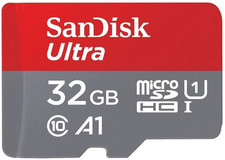 SanDisk Ultra Micro SD 32GB Class 10 SDHC SDXC Memory Card