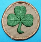 WW2 ERA 38 IRISH BRIGADE TA PATCH BRITISH MILITARY BADGE WORLD WAR II
