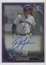 2016 Bowman Chrome Prospect Purple Refractor /250 Drew Jackson #CPA-DJ Auto k1i