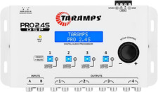 Taramps DSP Pro 2.4S White Crossover Full Digital Signal Car Audio Processor and