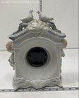 Vintage White Ceramic Mantel Clock — photo 3