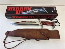 VINTAGE 1987 HIBBEN III GH201 SURVIVAL 16" OVERALL BOWIE KNIFE