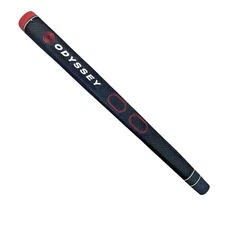 New Odyssey Tour Only  BLACK/ RED Pro Pistol Rubber Putter Grip (Standard Size)