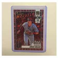 Panini 2025 Donruss Diamond Marvels Aidan Miller Red Ice /149 Rookie Phillies