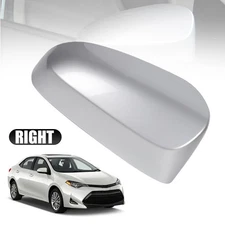 Right Passenger Side Mirror Cover Cap for 2014-19 Toyota Corolla No Turn Signal