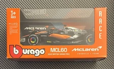 Bburago 1:43 Scale 2023 McLaren Formula 1 Team MCL60 #81 Oscar Piastri Diecast