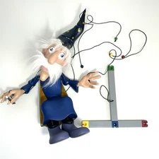 Vintage Marionette Bozart Darwin the Wizard 1999 Daniel Oates