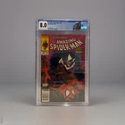 Amazing Spider-Man 316 CGC 8.0 Custom Venom Label 1989 Marvel Key McFarlane Art