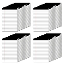 5" x 8" Note Pads 48 Pack of Legal Pads 30 Sheets Notepad College Ruled Small...