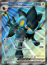 Luxray ex #195 Prices | Pokemon Twilight Masquerade | Pokemon Cards