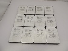 Lot Of 12 HGST 8TB HUH728080AL5200 12GBPS 7.2K SAS 3.5'' Server HARD DRIVE