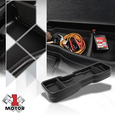 Underseat Rear Seat Cargo Storage Box Kit for 14-19 Silverado/Sierra Crew Cab