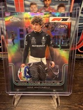 2025 Topps Chrome F1 Kimi Antonelli Refractor RC F1 On The Move #185