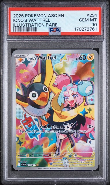 Iono's Wattrel #231 (Ascended Heroes)