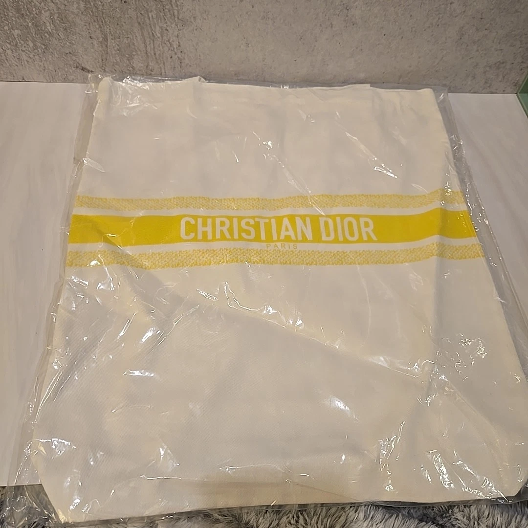 Sac fourre tout coton Christian Dior Parfums Jardin des rêves 2023 vacances GWP NEUF
