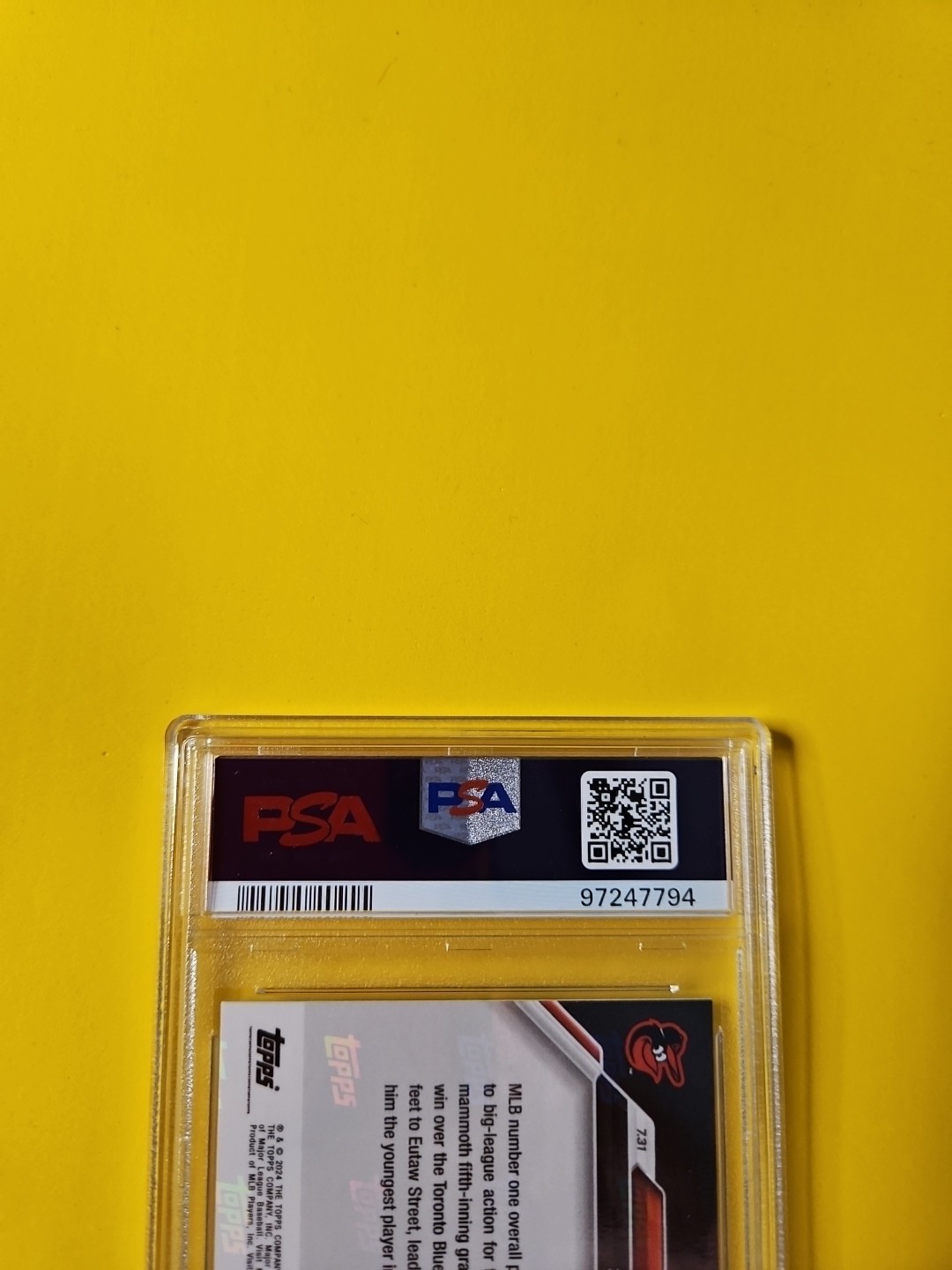 ROOKIE JACKSON HOLLIDAY RC 2024 TOPPS NOW PSA 10 GEM MINT! BALTIMORE ORIOLES 💰⏫ view 18
