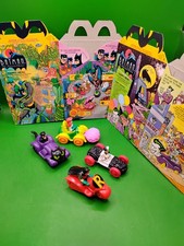 McDonalds Happy Meal 1993 Batman Animated Series Figure x4 COMPLETE  2 Boxes