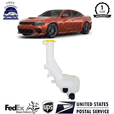 #ad New Washer Reservoir Pump Cap and Fluid Level Sensor For 2011 2022 Dodge Charger $81.34