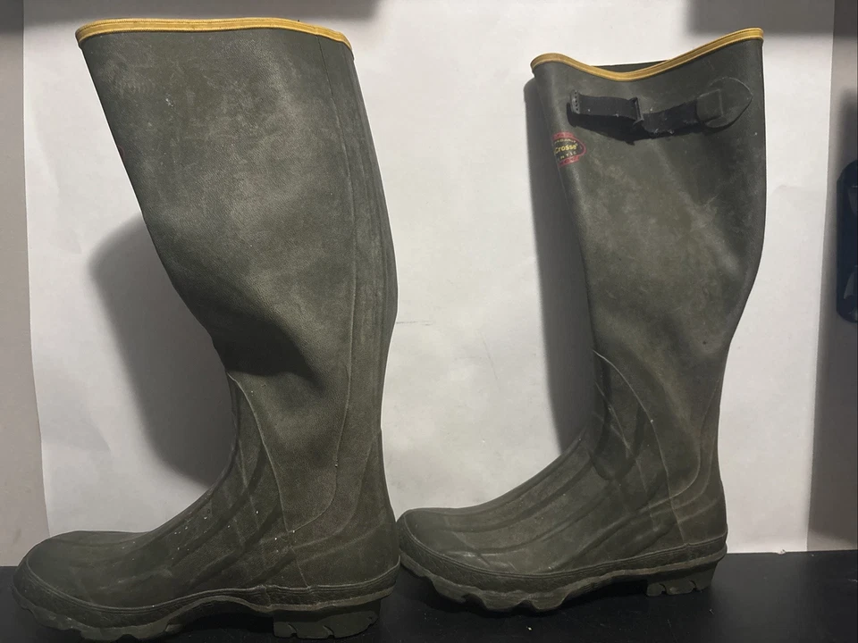 Botas de caça femininas LaCrosse Grange tamanho F/9 verde com presilha altura do joelho 18" - Imagem 2 de 4