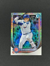 2025 Bowman Chrome - SEIYA SUZUKI #60 - Mojo Refractor Cubs