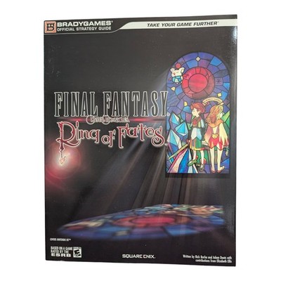 Final Fantasy Crystal Chronicles Ring of Fates Official Brady Strategy Guide DS