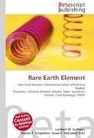 Lambert M. Surhone (U. A.) | Rare Earth Element | Taschenbuch | Englisch (2026)