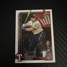 2025 Topps Update Series - Blaine Crim #US205 (RC)