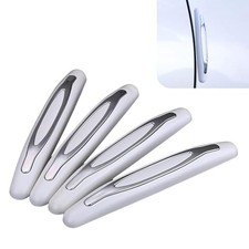 4PCS Car Door Edge Guards, Car Door Self Adhesive Anti-Collision Trim white
