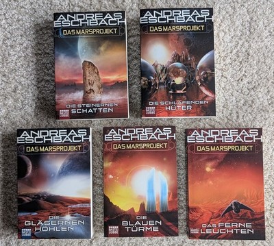 Das Marsprojekt Andreas Eschbach Alle 5 Bände Super Zustand Sehr Selten