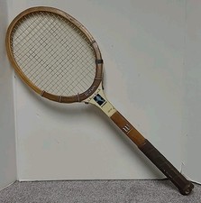 Wilson Chris Evert Autograph Wooden Tennis Racket Speed Flex Fibre Face 4 3/8"