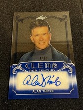 2017 Leaf Pop Century Autograph Auto Clear Alan Thicke 4/25 2017 Leaf Pop Century Autograph Auto Clear Alan Thicke 4/25