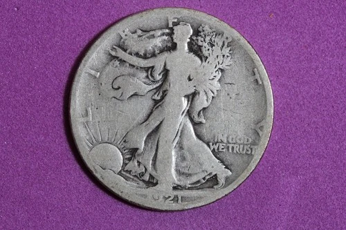 ESTATE FIND 1921 S Walking Liberty Half Dollar #K60329